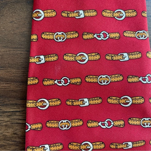 VTG Gucci Tie - Picture 4 of 5
